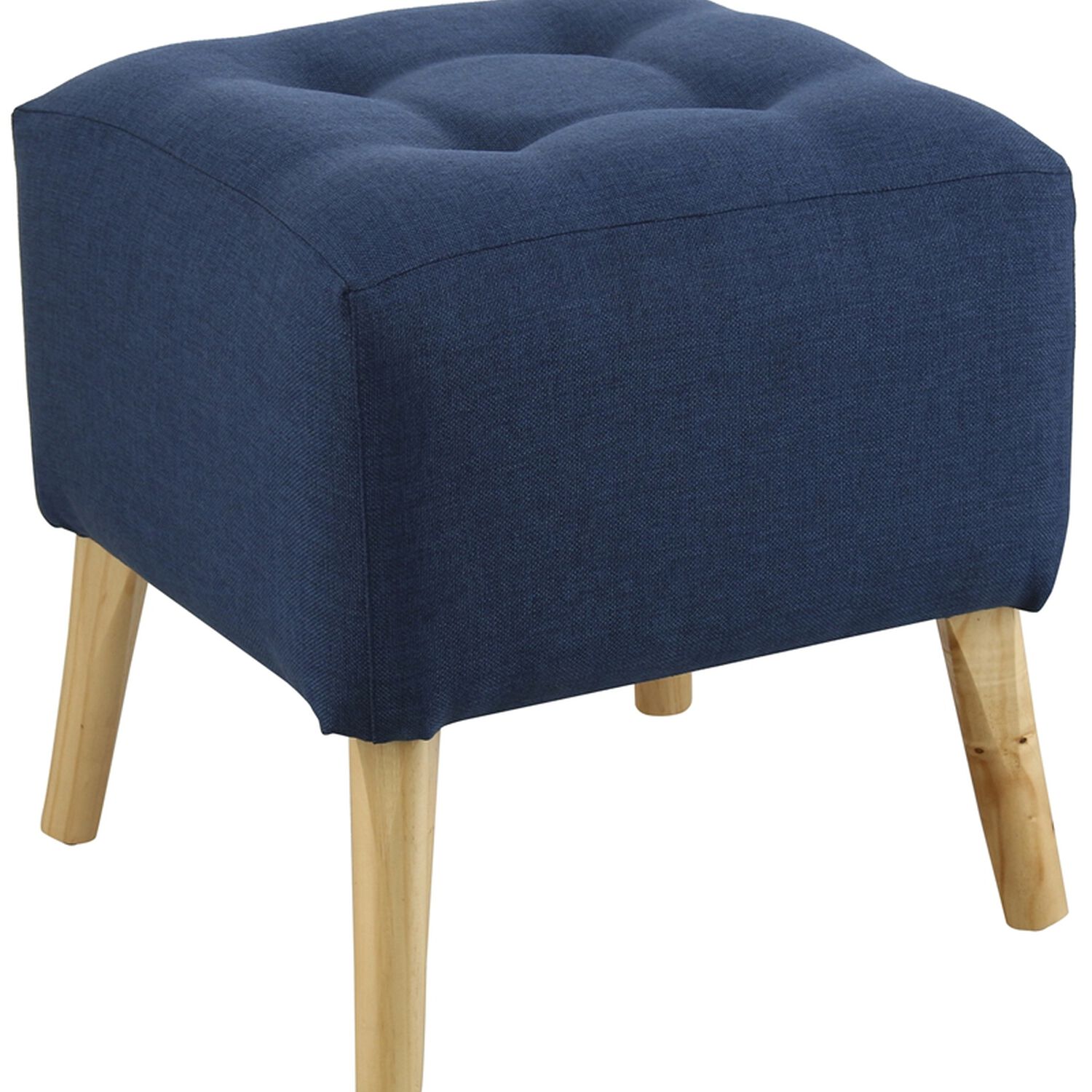 Pouf Alemania Azul Amalfi 42x42x43 Cm M&aacute;xima Design image number 1.0
