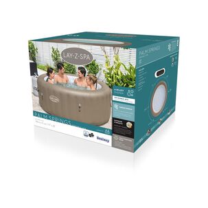 Spa Inflable Palm Springs Airjet-z Bestway 4 -6 Personas / 916 Litros