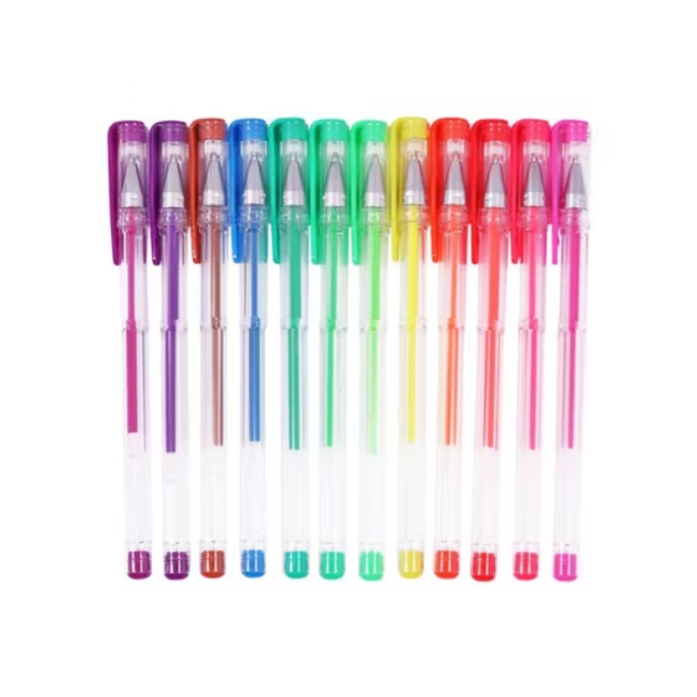 Bol&iacute;grafo De Gel Ne&oacute;n 12 Colores Rh2006 Foska image number 1.0