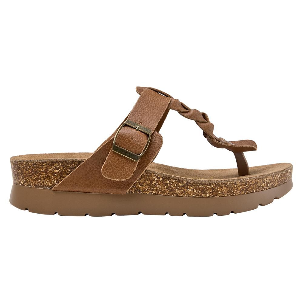 Sandalia Mujer Panama Jack Camel image number 1.0