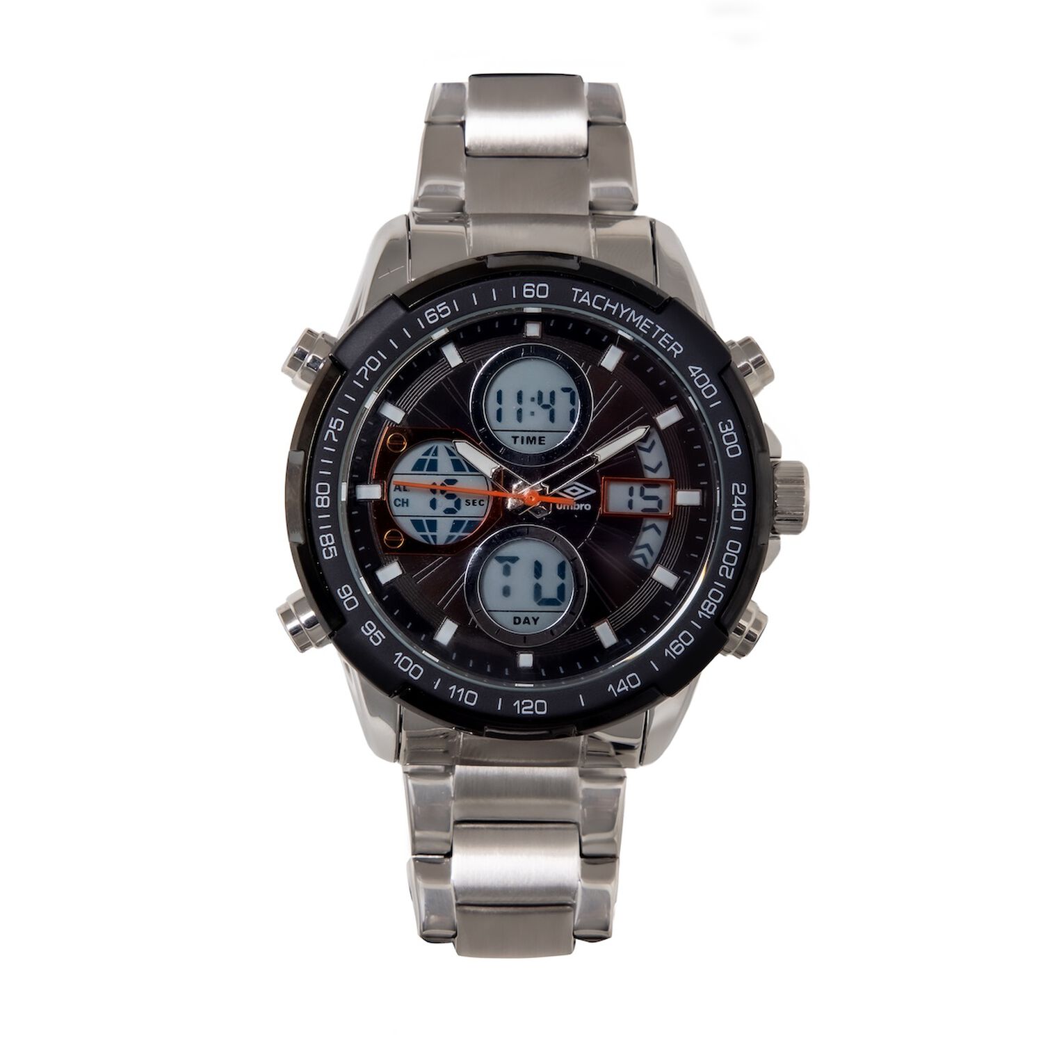 Reloj Umbro Plus Umbp-1500-39 Plateado image number 0.0