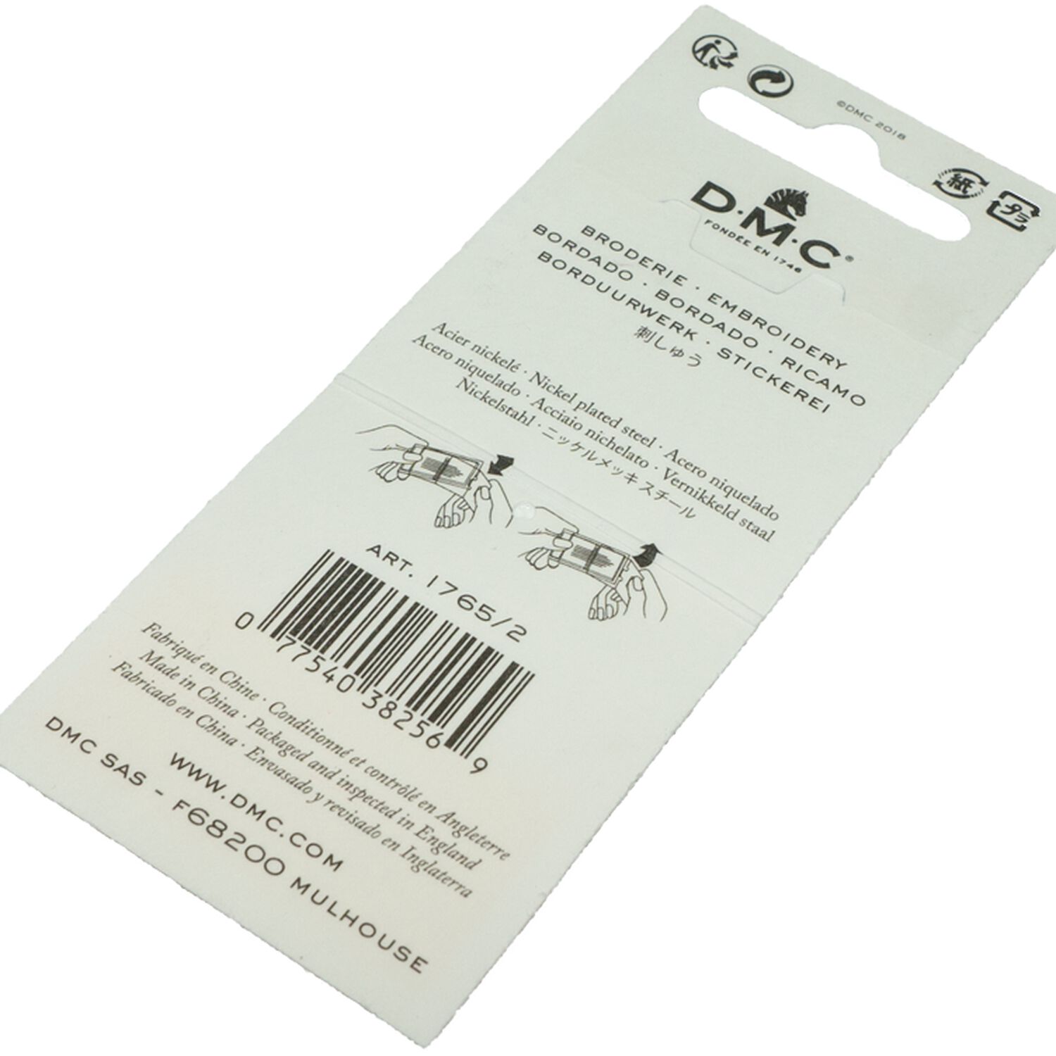 Agujas 3/9 Para Bordar Y Coser Dmc 3-9 1765-2 Set 16 Uds image number 1.0
