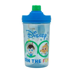 Botella Doble Tapa Cute Disney Celebración 100 Años Niños