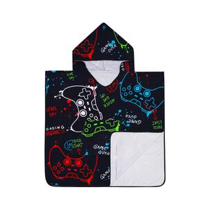Toalla Playa Capucha Casaideal Kids Win / 75 X 150 Cm