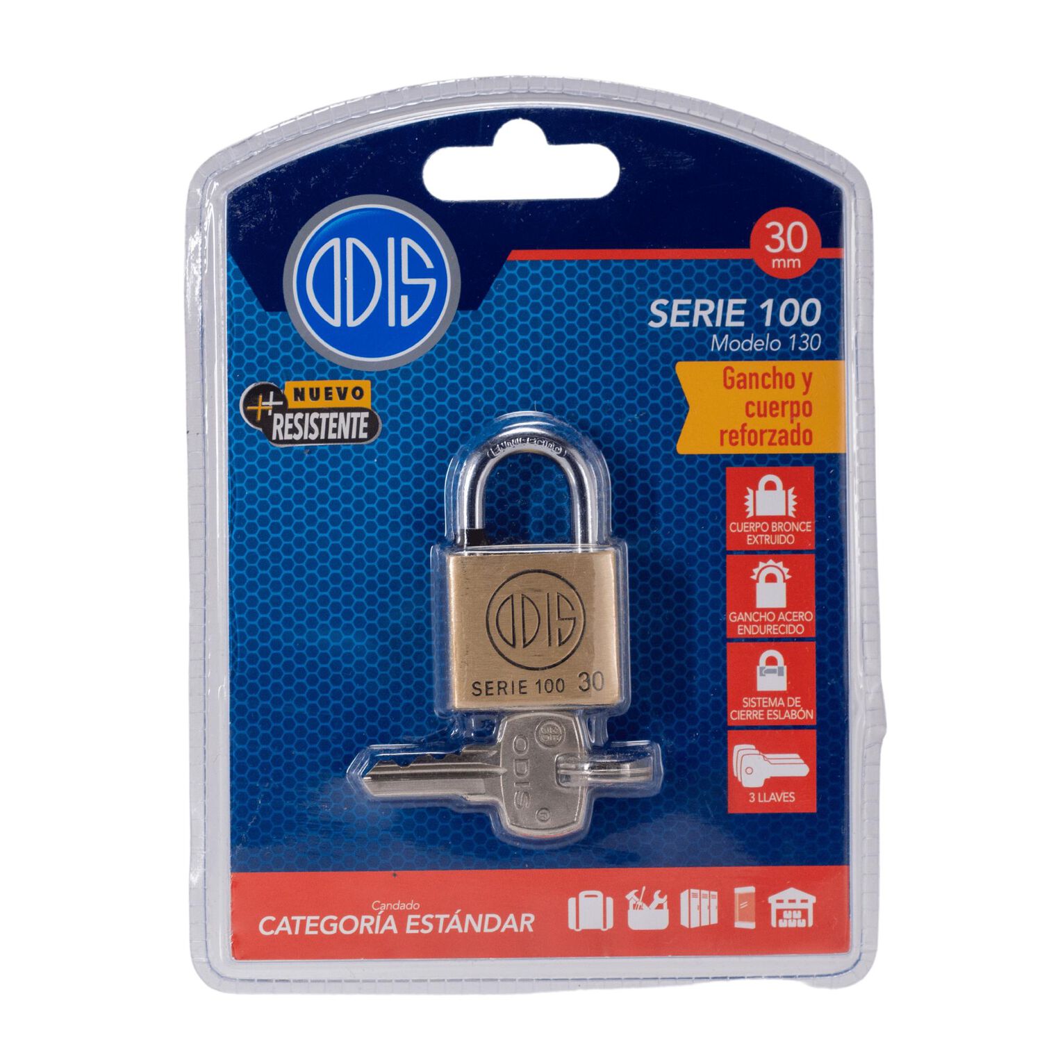 Candado Odis 130 30mm image number 5.0
