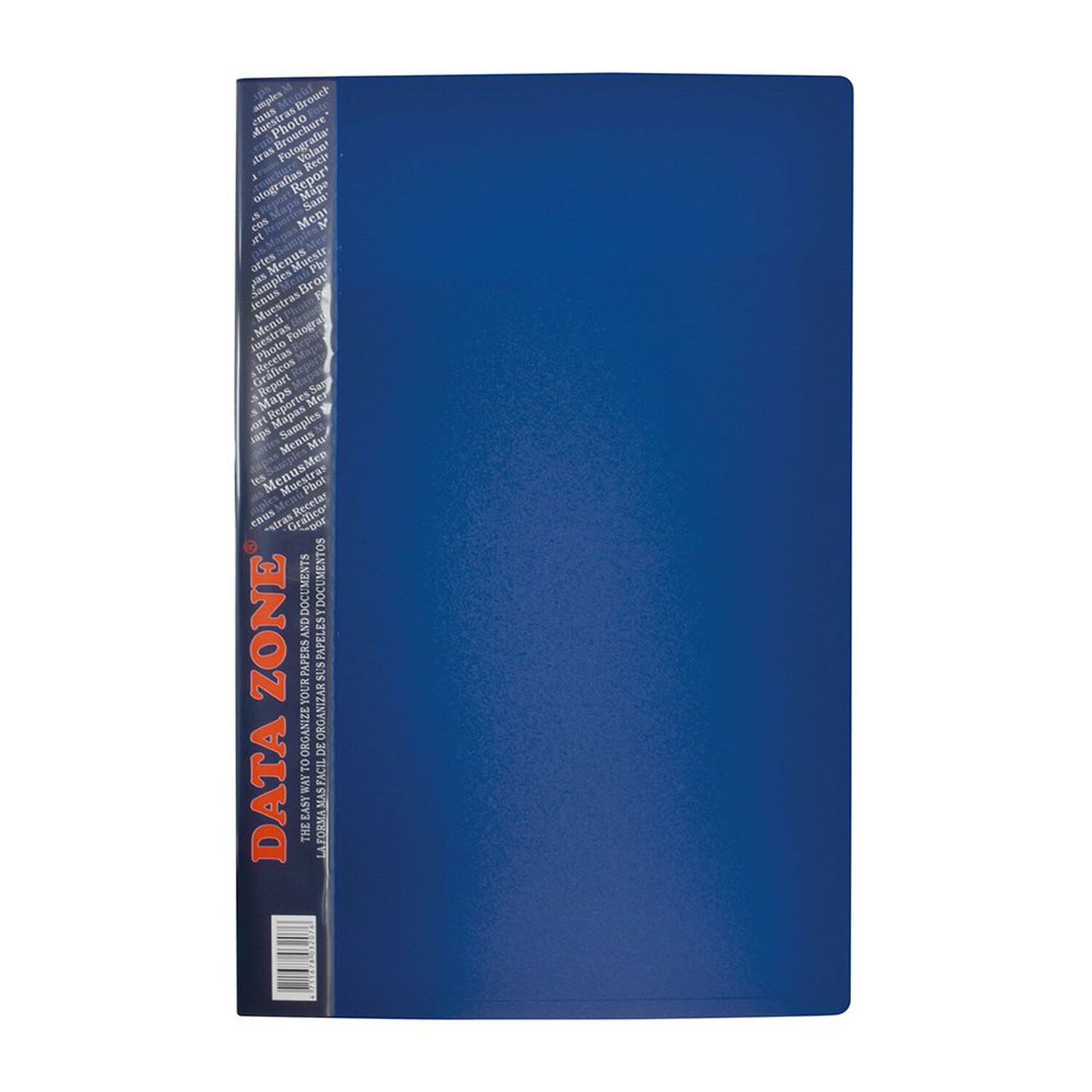 Carpeta Oficio 60 Fundas Azul image number 0.0