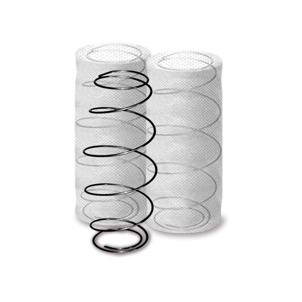 Cama Europea Celta Supreme / 2 Plazas / Base Dividida + Set De Maderas + Textil image number 2.0