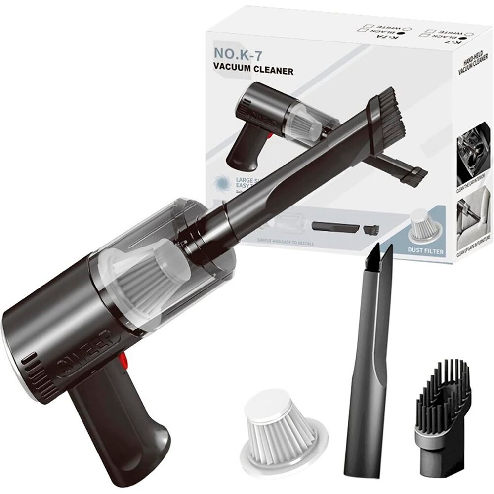 Aspiradora De Mano Inalámbrica Para Automóvil Y Hogar image number 0.0