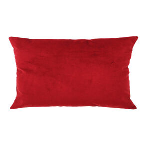 Cojin Felpa New Velvet 30x60 Burdeo