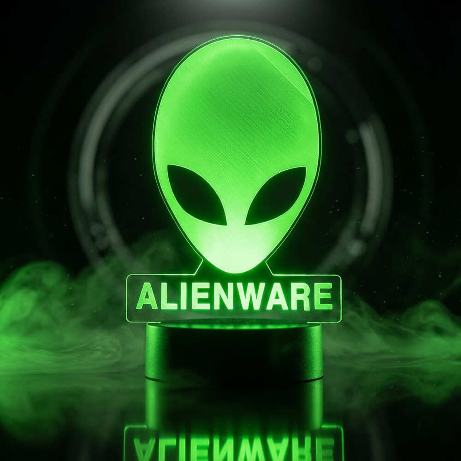 Lampara 3d De Alienware Multicolor image number 0.0
