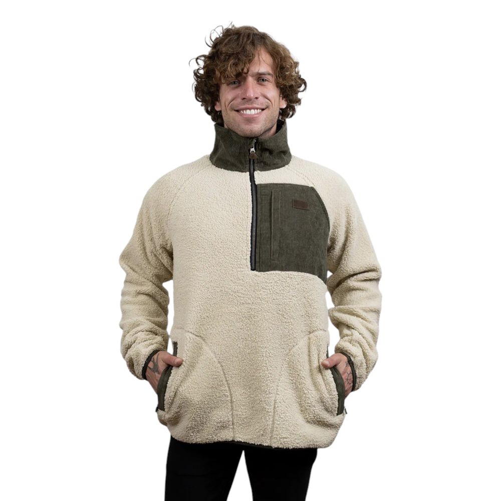 Poler&oacute;n Sherpa Nomadic Beige Hombre Falcone image number 1.0