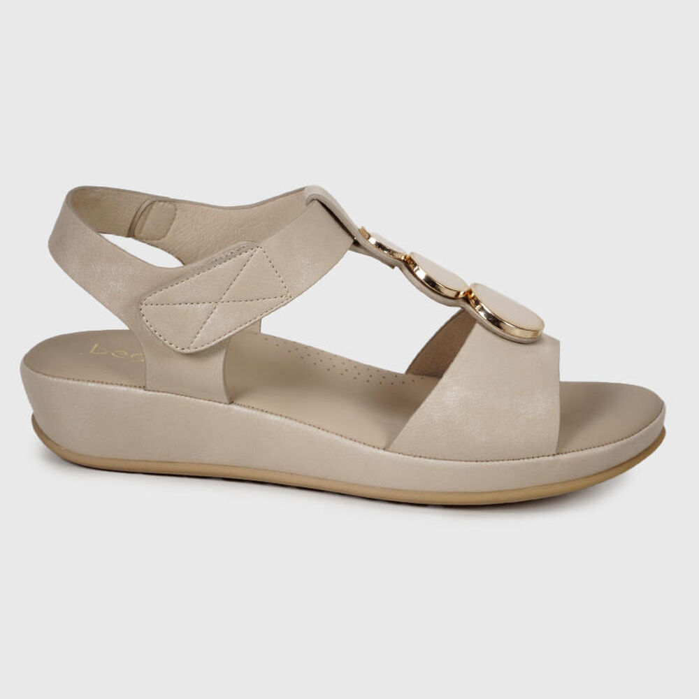 Sandalia Butis Beige image number 2.0