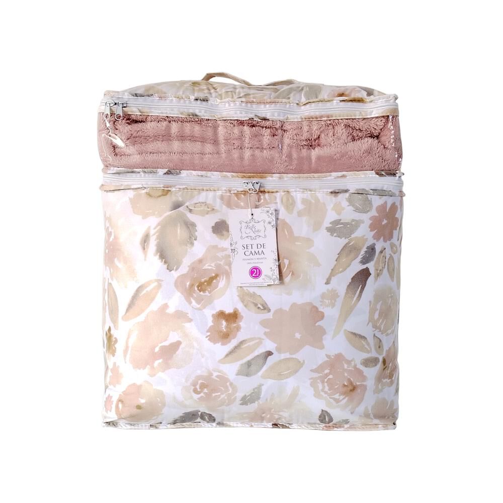 Set Plum&oacute;n Belle Noite Peonia / 2 Plazas + Manta 130x160 Cm image number 5.0