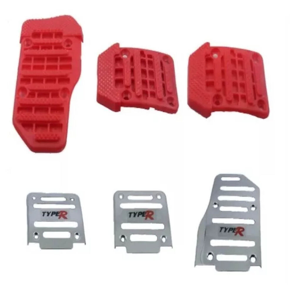 Set Cubre Pedales X3 Typer Auto Manual Universal Kms138 image number 1.0