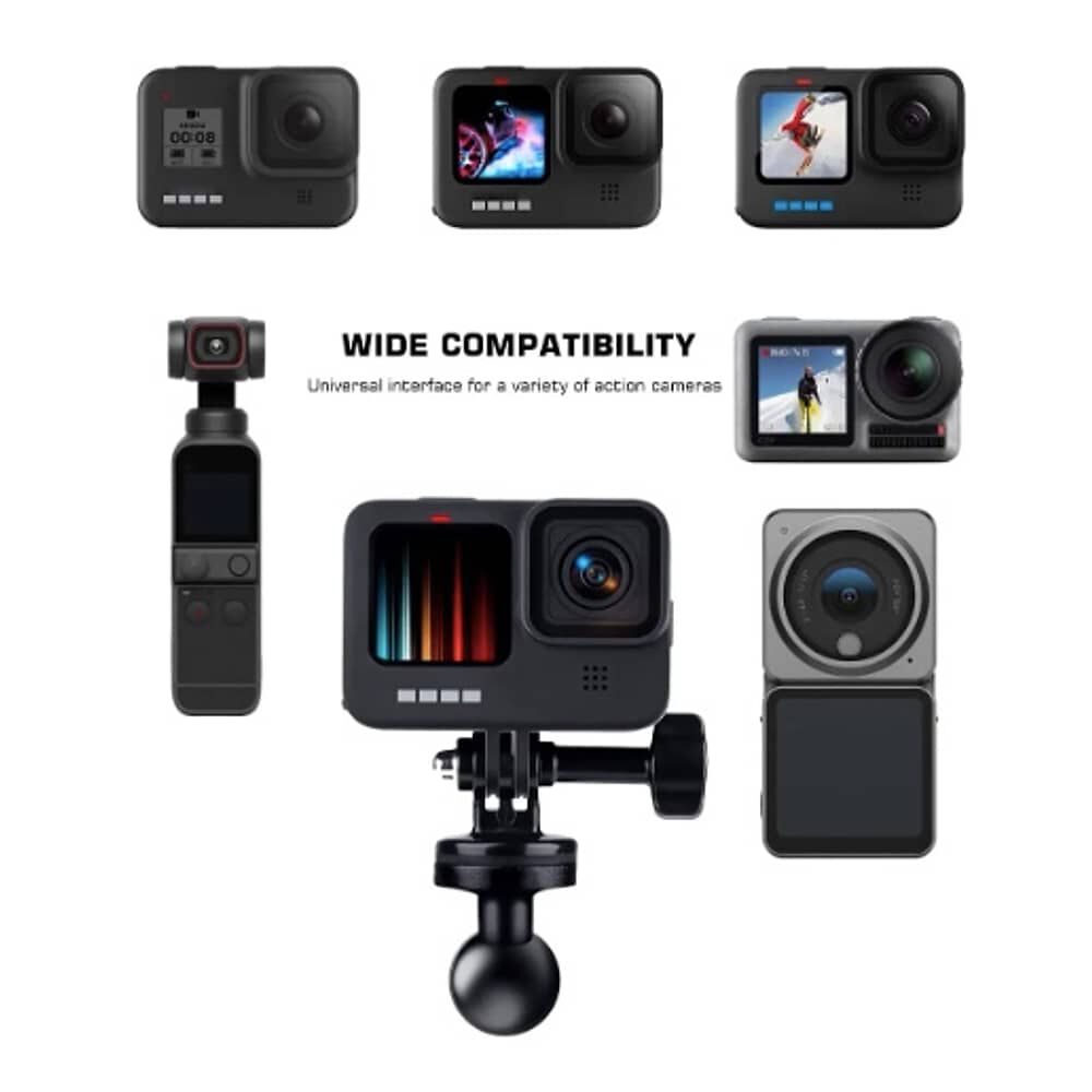 Soporte De Bicicleta/motocicleta Para Gopro C&aacute;mara image number 4.0