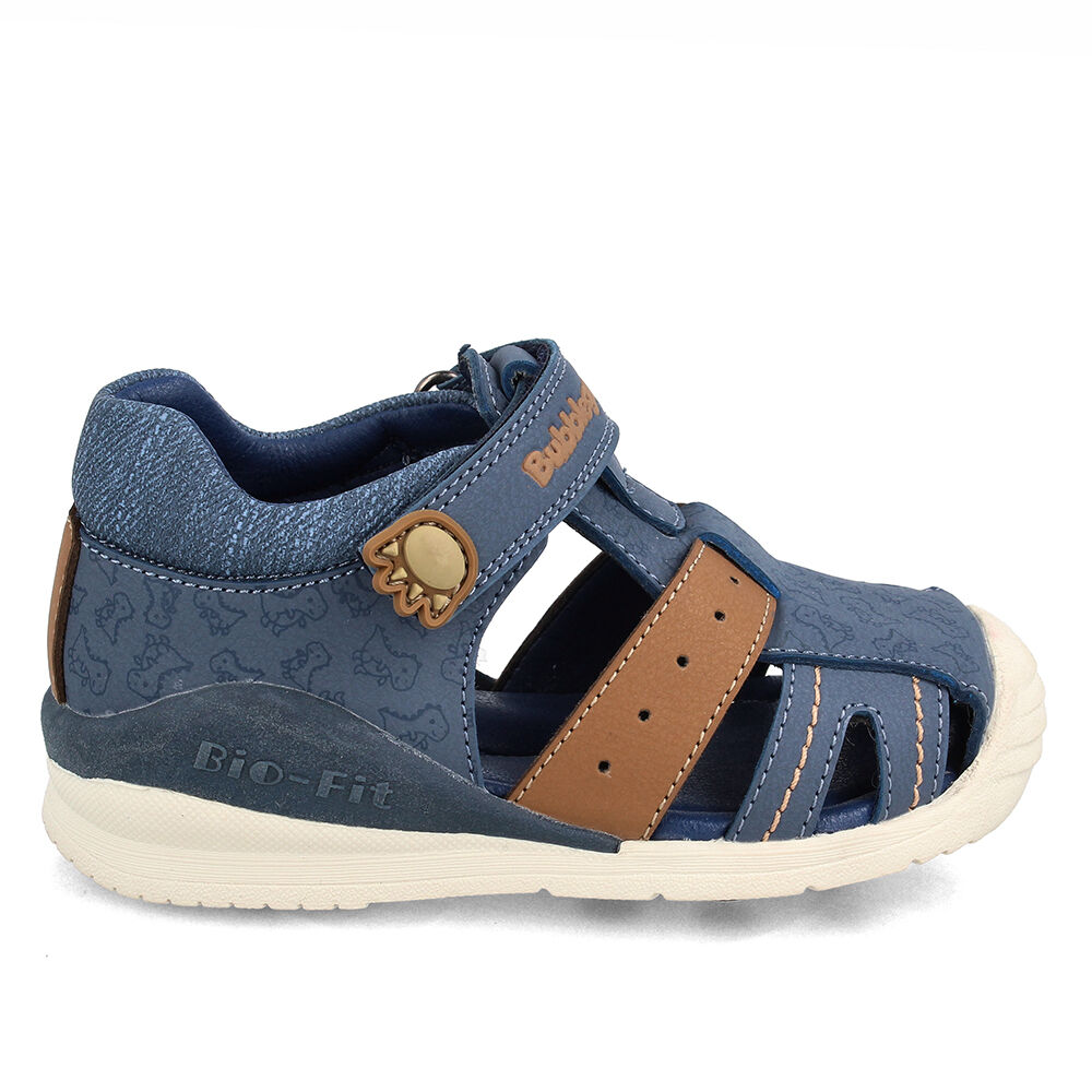 Sandalia Niño Bubblegummers Bio Fit Azul image number 0.0