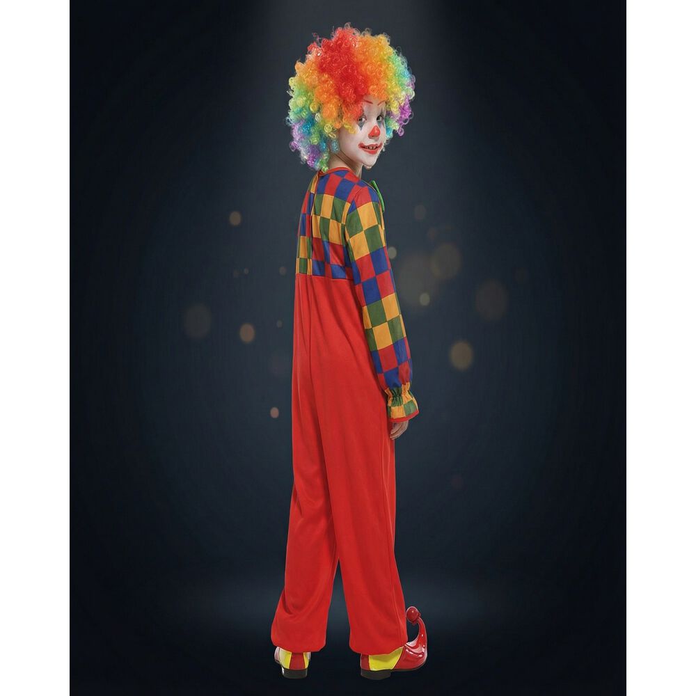 Disfraz Cosplay Payaso Buf&oacute;n Ni&ntilde;o image number 13.0