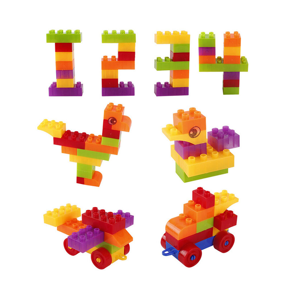 Maleta Bloques Armables Para Ni&ntilde;os Mochila Juguetes 85pzs image number 3.0