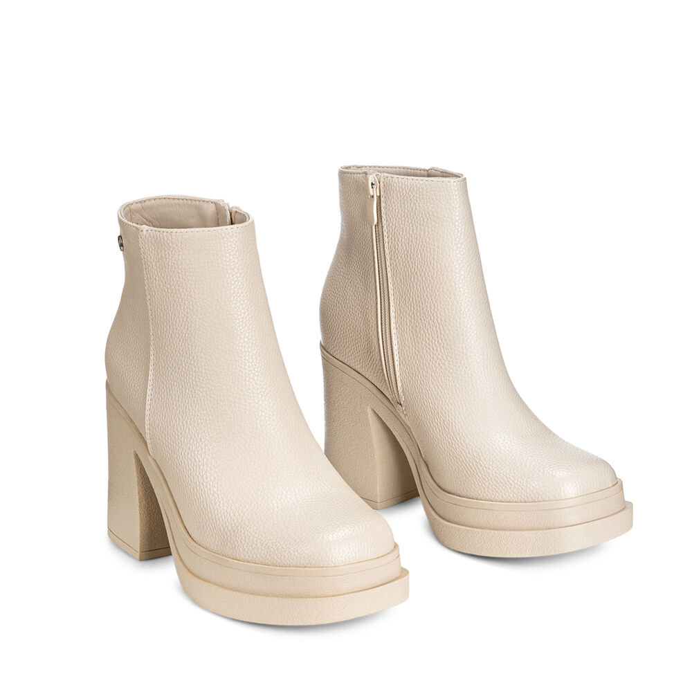 Botin Beige Casual Mujer Weide Czy572 image number 5.0