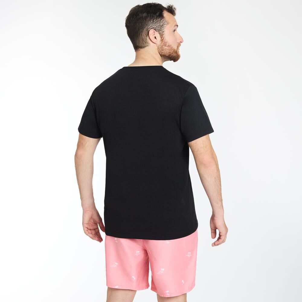 Polera Regular Manga Corta Cuello Redondo Hombre Herald image number 3.0