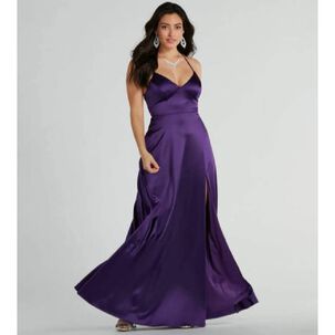 Vestido Satin Maxi - Lucila