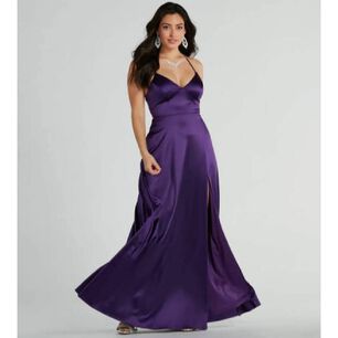 Vestido Satin Maxi - Lucila