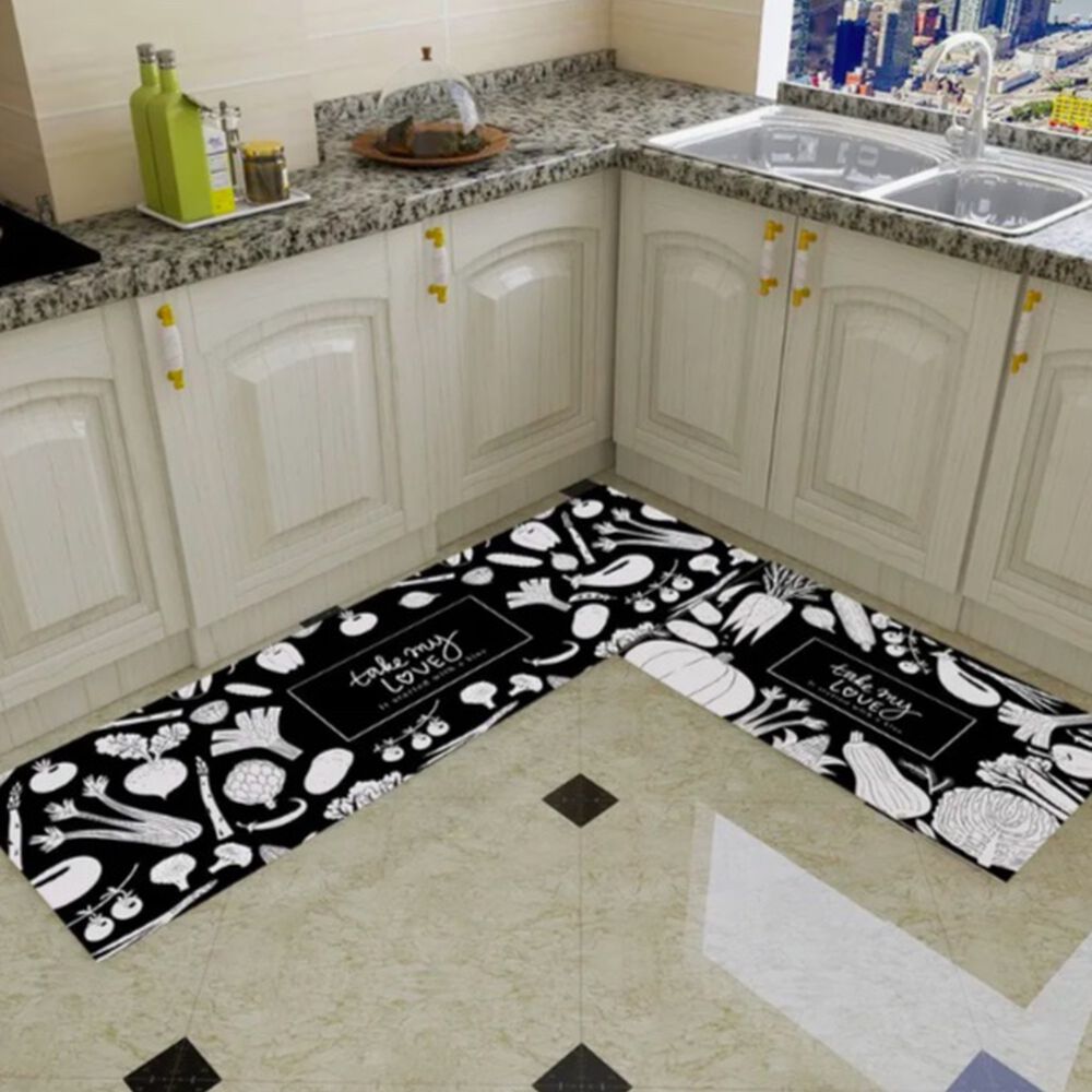 Pack Alfombras Cocina Negras image number 3.0