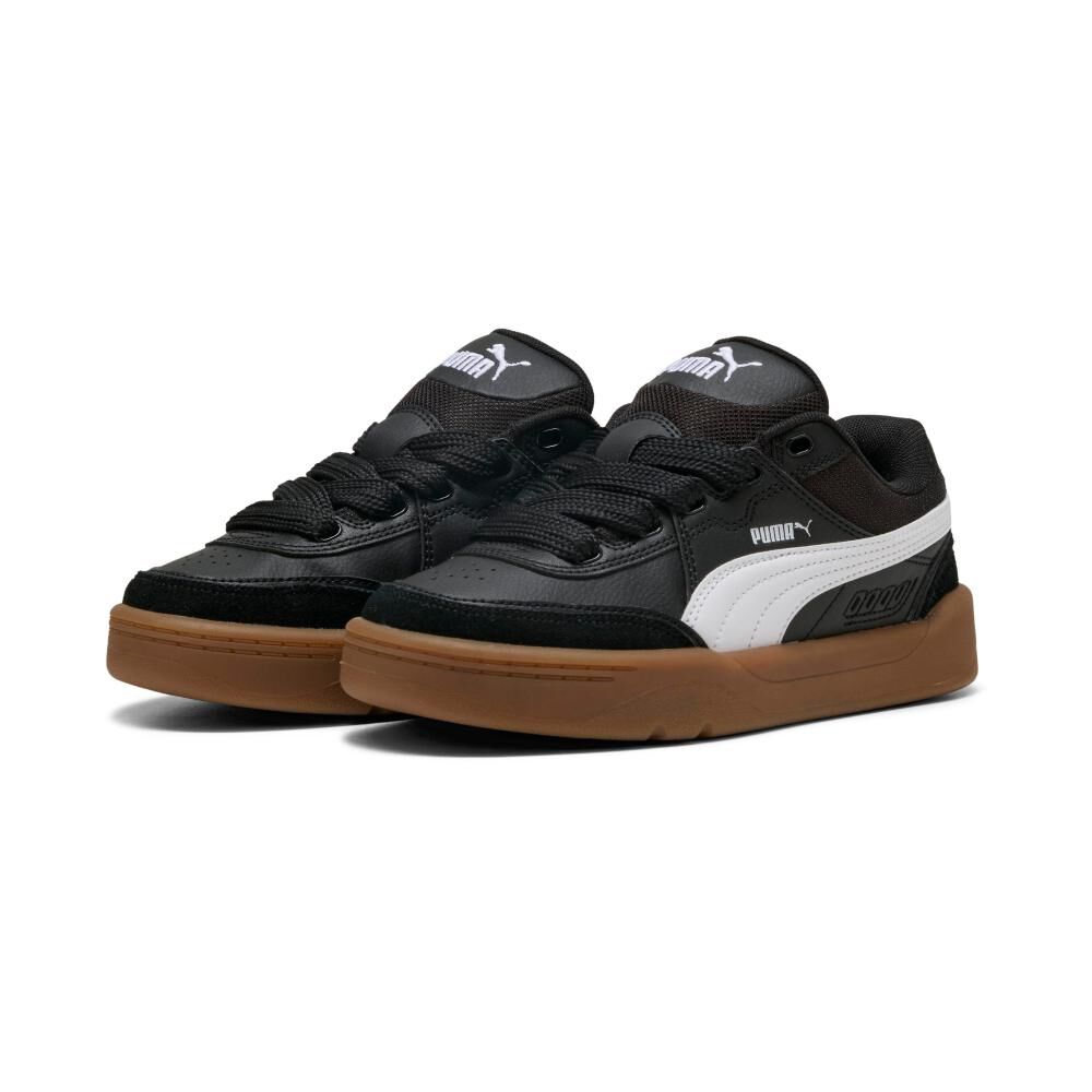 Zapatilla Urbana Unisex Puma Park Lifestyle Sk8 Jr Negro image number 0.0