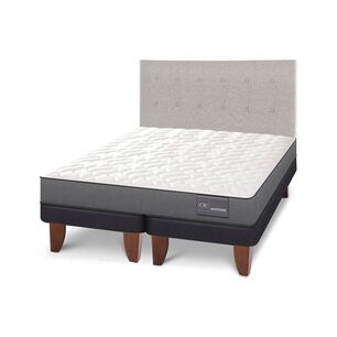 Cama Europea Cic Anatomic / King / Base Dividida + Respaldo
