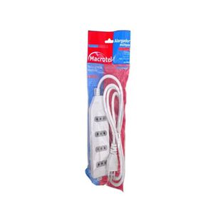 Alargador Macrotel 1.5 Metros 4 Posiciones 2500w Modelo Me-204b1
