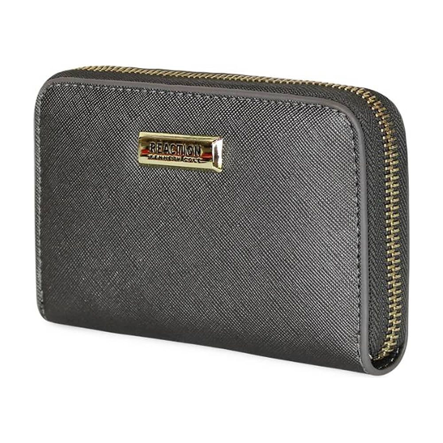 Cartera Tempo + Billetera Trifold Gris Kenneth Cole image number 5.0