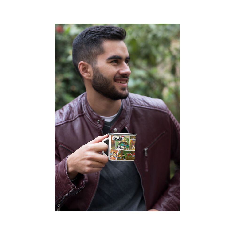 Taza Enlozada Lechera Cartoon Network Knd Chicos Del Barrio image number 1.0