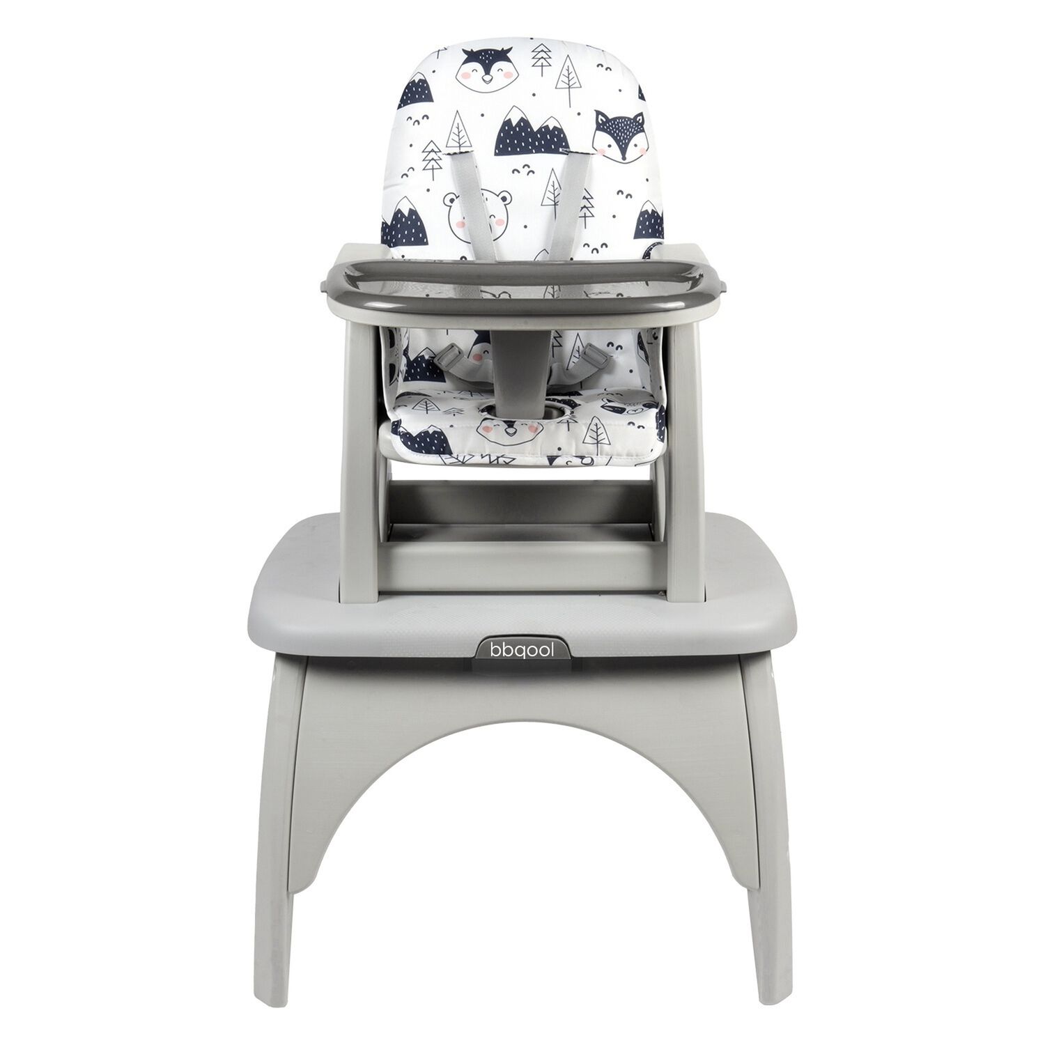 Silla De Comer Escritorio Foodzy 4-in-1 Gris image number 2.0