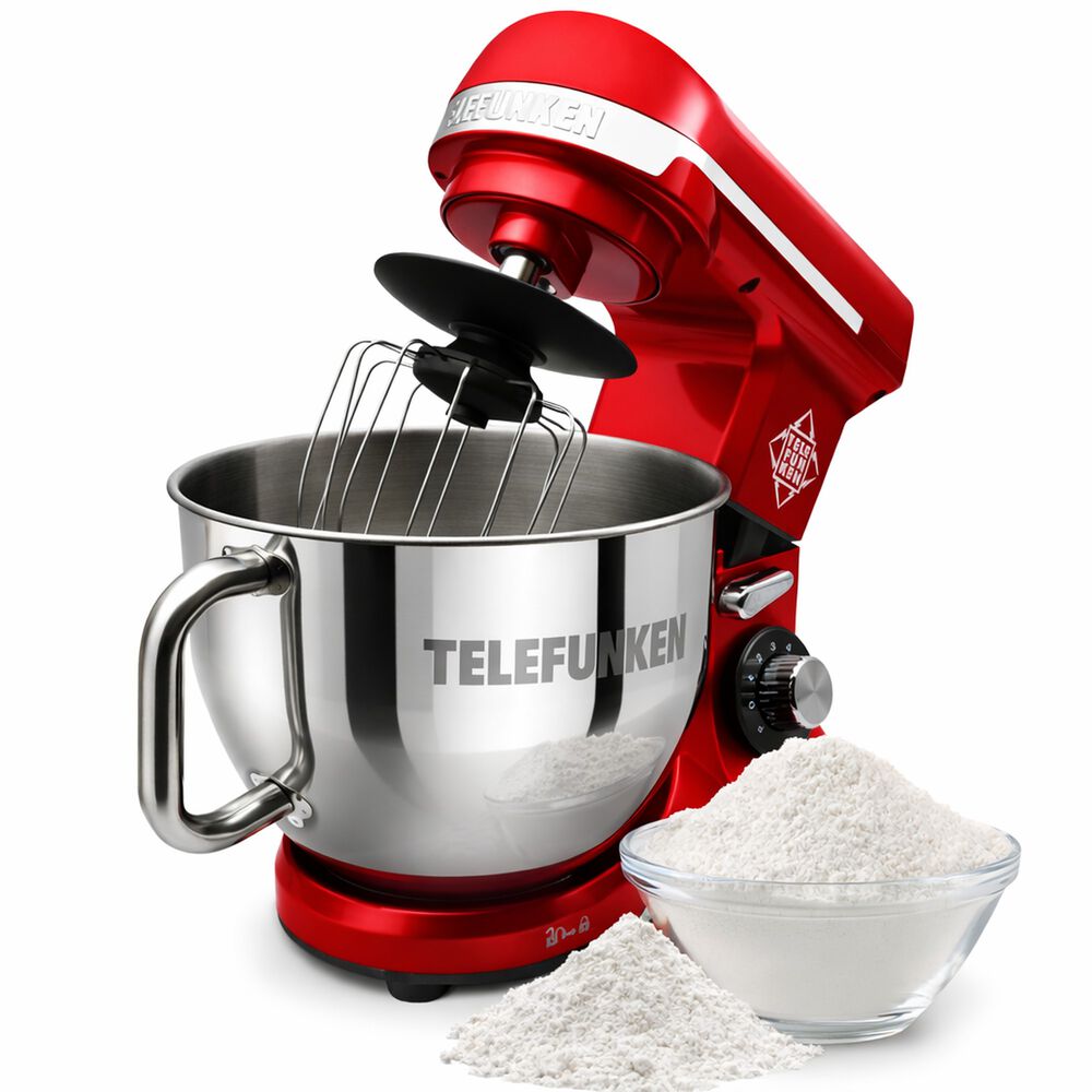 Batidora De Mesa Planetaria Telefunken 1100w 5.7l Vintage image number 8.0