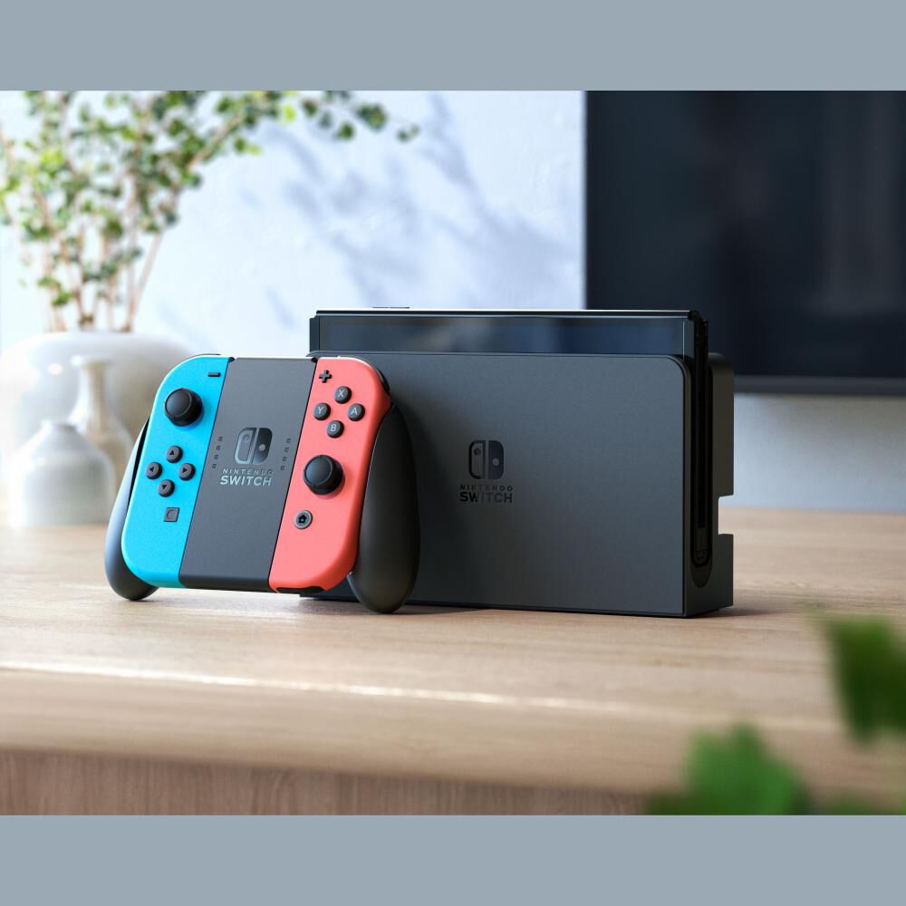 Consola Nintendo Switch Oled Neon Blue & Red Joy-con image number 2.0