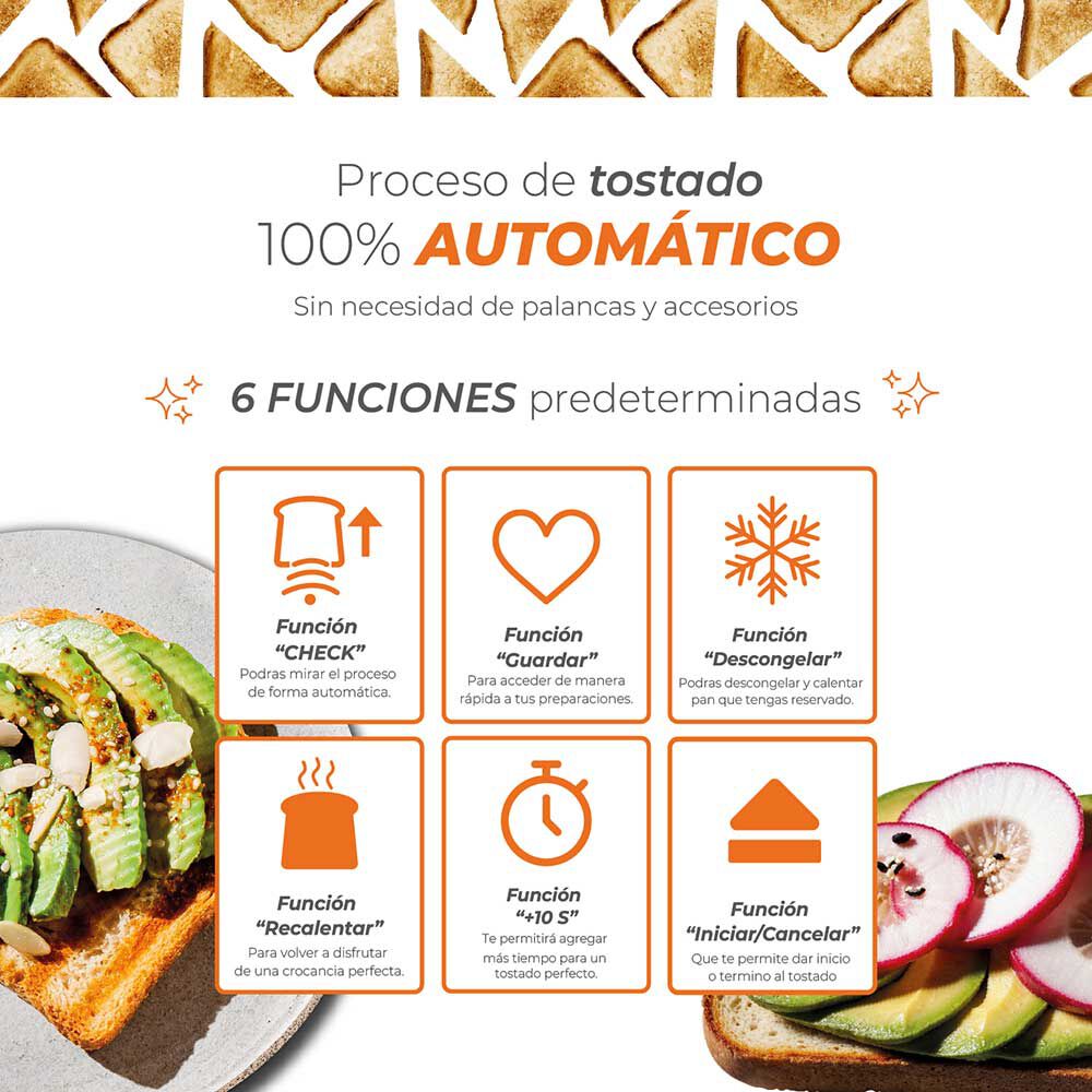 Tostador Digital Smart Toast - 100% Automático image number 4.0