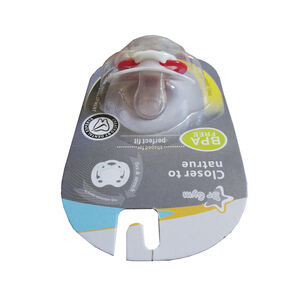 Chupete De Ortodoncia Anat&oacute;mico 0-6 De Silicona Libre De Bpa