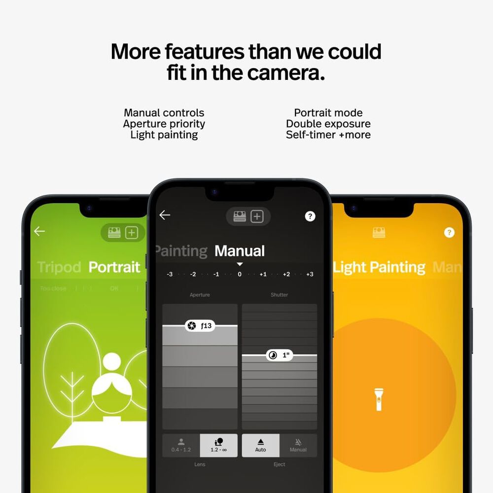 Cámara Polaroid Now+ I-type + Juego De Filtros (forest Green) image number 6.0