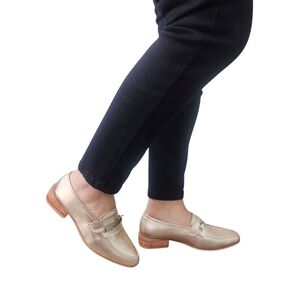 Zapato Celica Dorado Pao Pecados