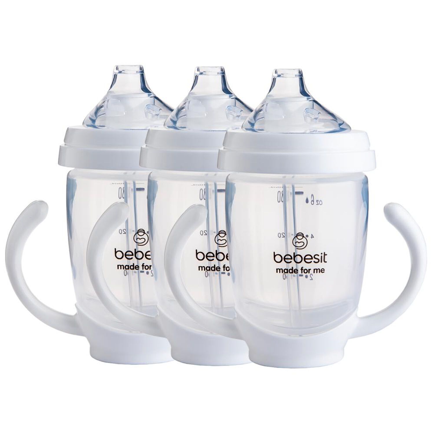 Vaso De Entrenamiento Bebesit Pack X 3 200Ml Antiderrame 3M+ image number 1.0