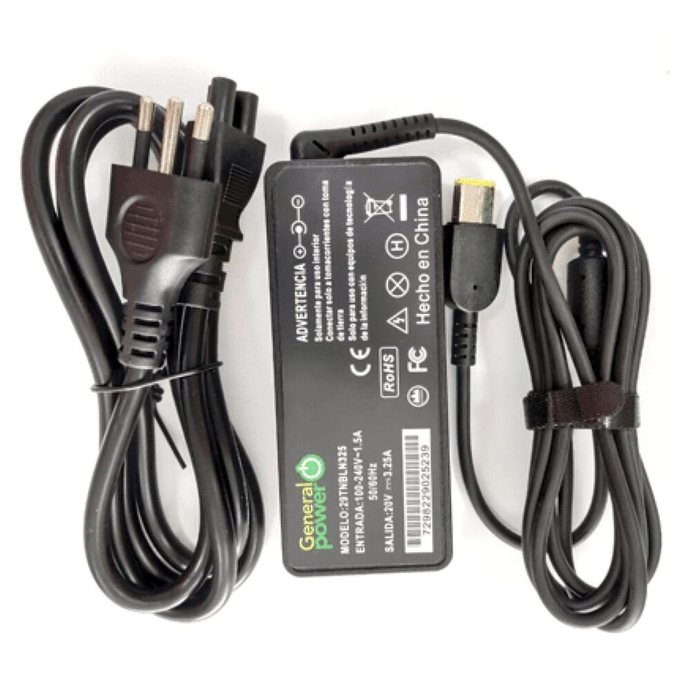 Cargador Alternativo Notebook Lenovo 20v 3.25a image number 1.0