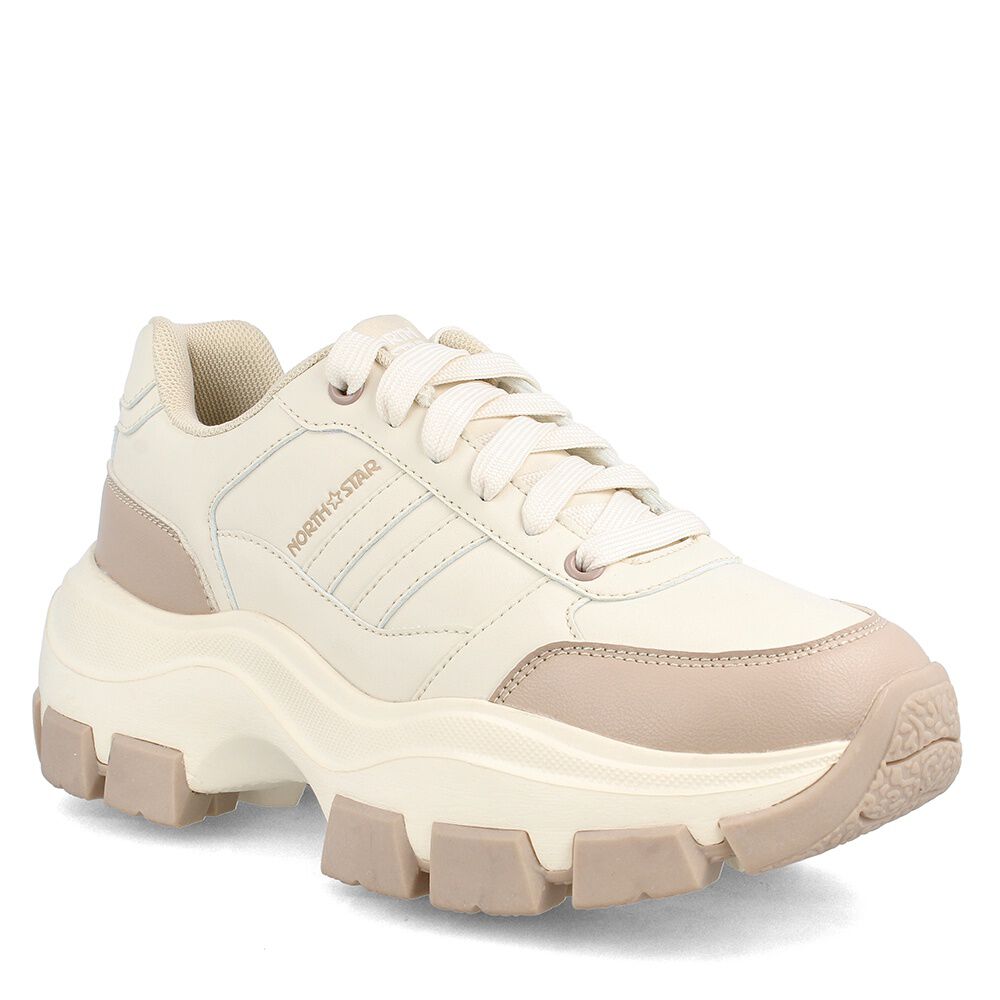Zapatilla Mujer North Star Boor Beige image number 0.0