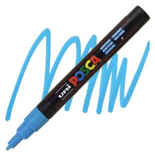 Marcador Acr&iacute;lico Azul Claro 3m Posca