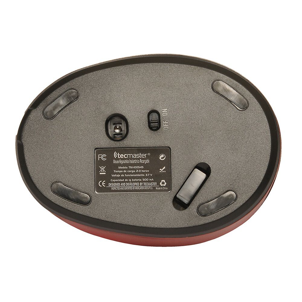 Mouse Ergonómico Vertical Inalámbrico Recargable image number 2.0