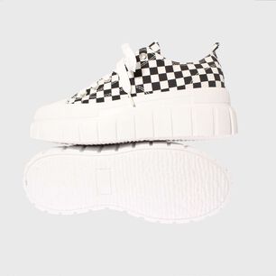 Zapatilla Lona Negro V&iacute;a Franca Art. 52111b21194black