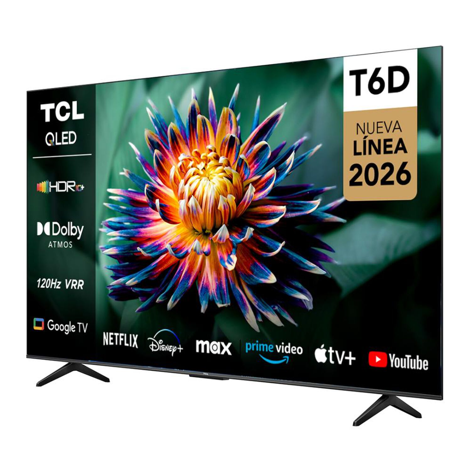 Qled 65" TCL T6D / Ultra HD 4K / Smart TV image number 1.0