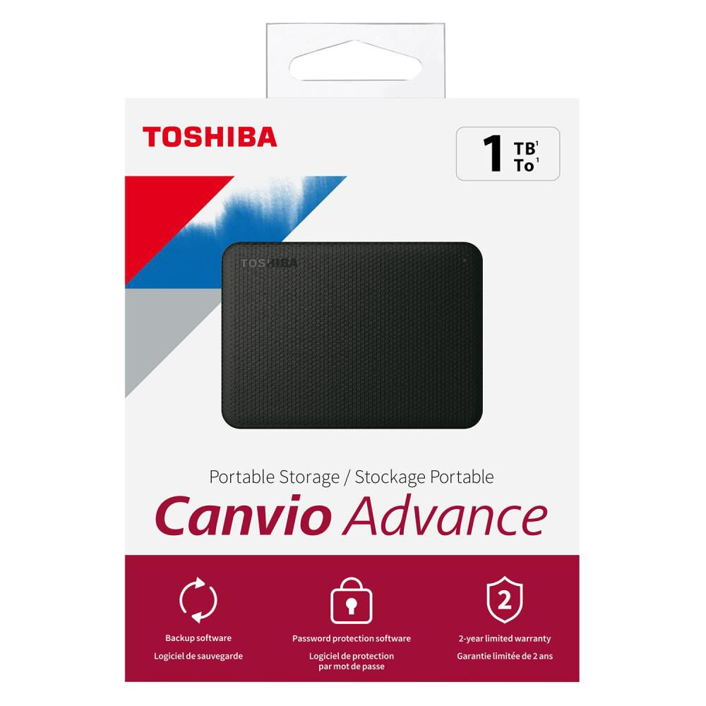 Disco Duro Port&aacute;til Toshiba Canvio Advance V10 1 TB image number 6.0