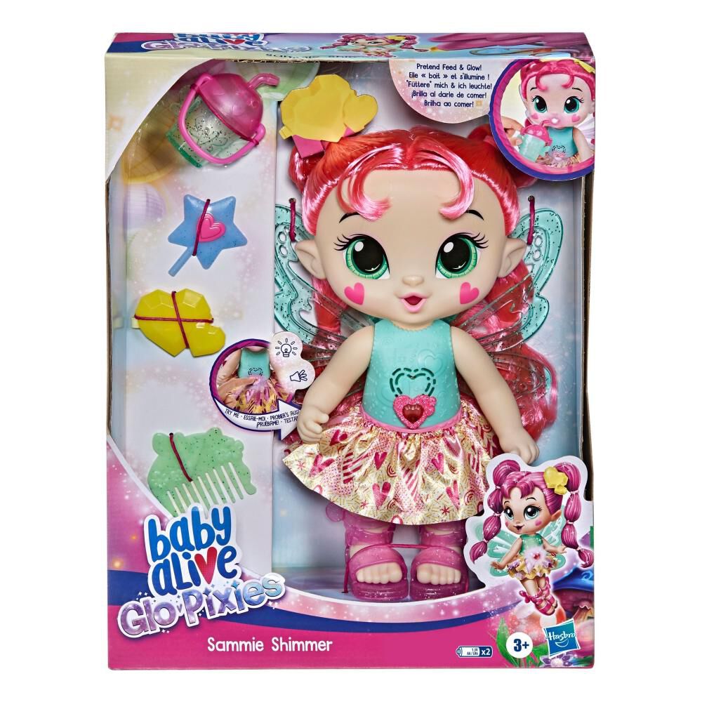 Muñeca Baby Alive Glopixies Sammie image number 1.0