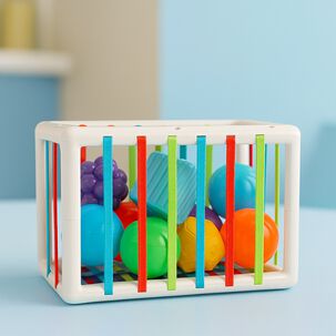Juguete Didáctico Estimulación Temprana Cubo Sensorial Bebé Innybin