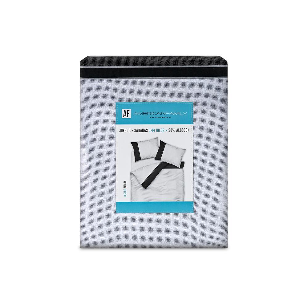 Juego De S&aacute;banas American Family Zircon / 2 Plazas / 144 Hilos image number 3.0